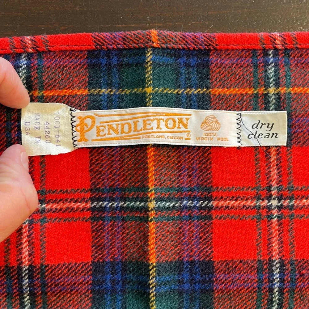 Pendleton virgin wool